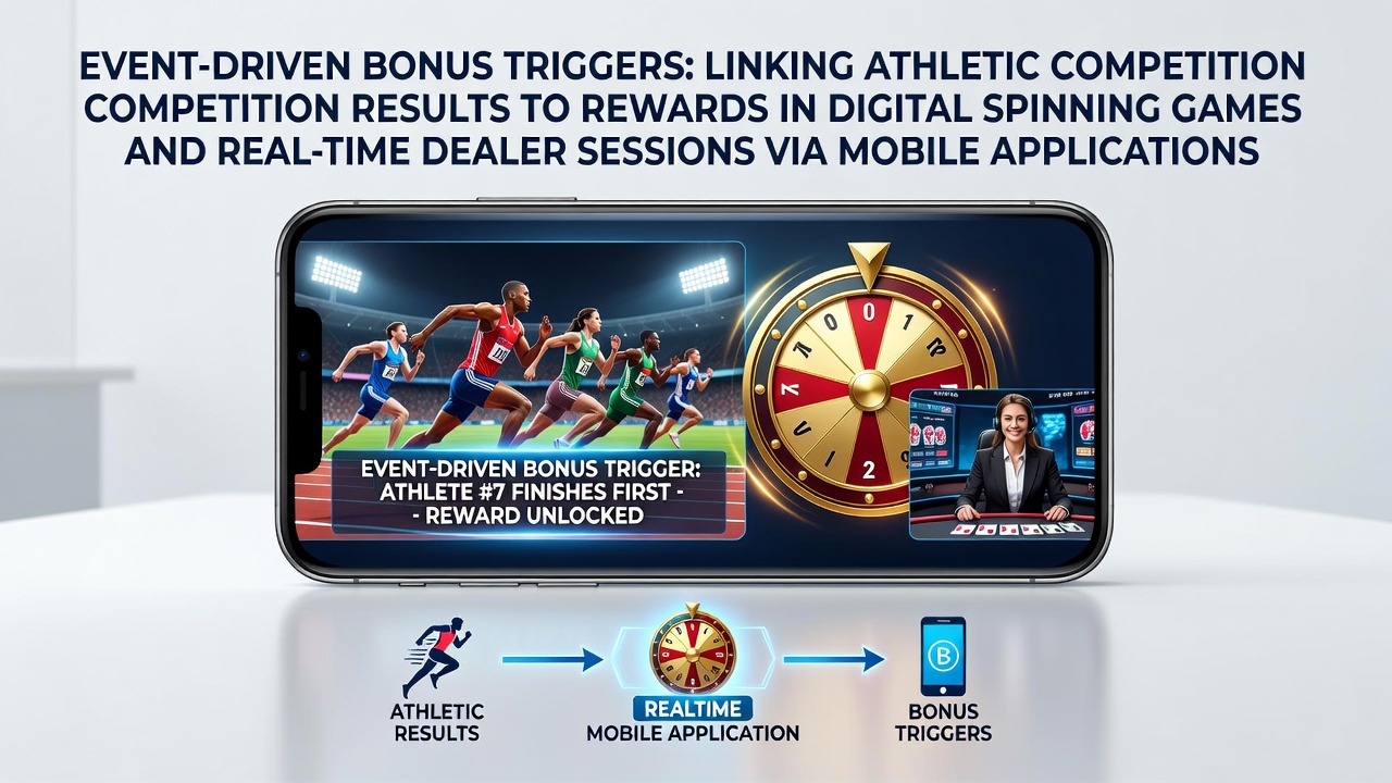 Mobile App zeigt Bonus-Trigger nach Sportevent in Echtzeit