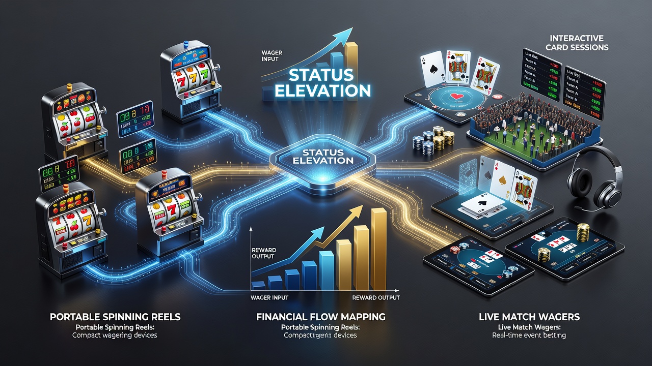 Darstellung von Finanzströmen und VIP-Status in mobilen Casino-Spielen