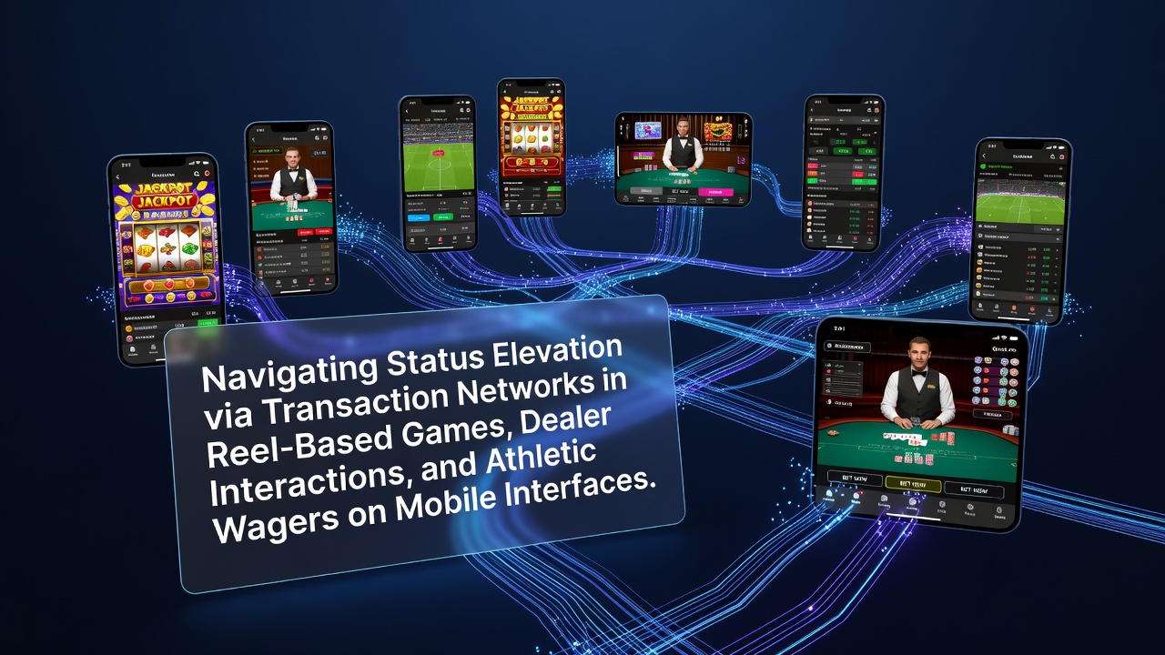 Mobile Transaktionsnetzwerke verbinden Walzenspiele, Dealer-Sessions und Sportwetten für Statusaufstiege