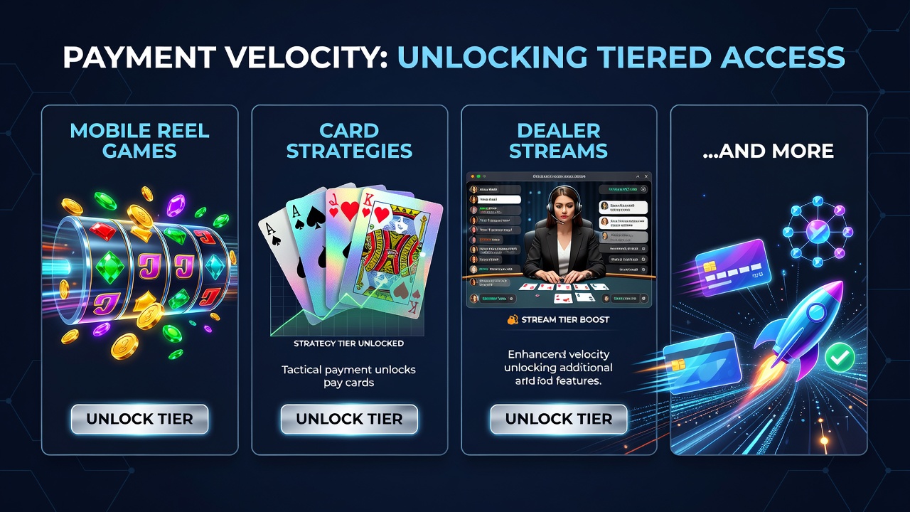 Live-Dealer-Streams und mobile Zahlungsströme in gestaffelten Programmen