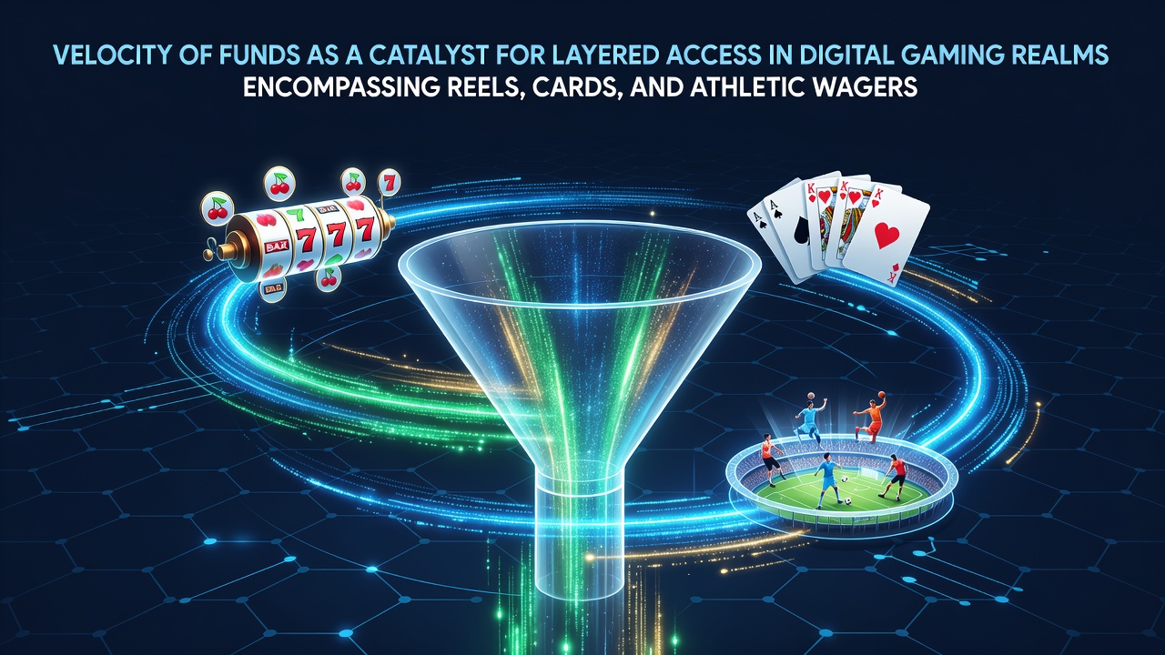 Darstellung schneller Transaktionsströme in mobilen Casino-Plattformen mit Walzen, Karten und Sportwetten