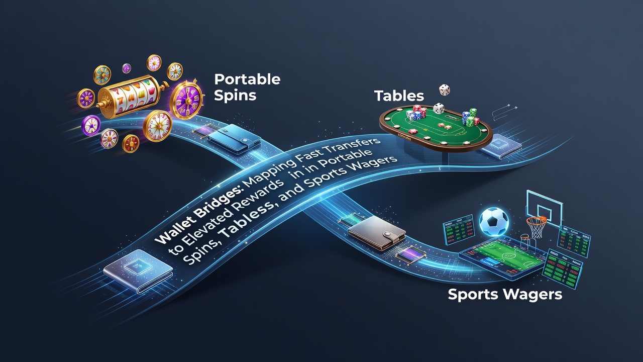 Digitale Geldbörsen-Verbindungen ermöglichen schnelle Transfers und gestaffelte Prämien in mobilen Casino-Umgebungen